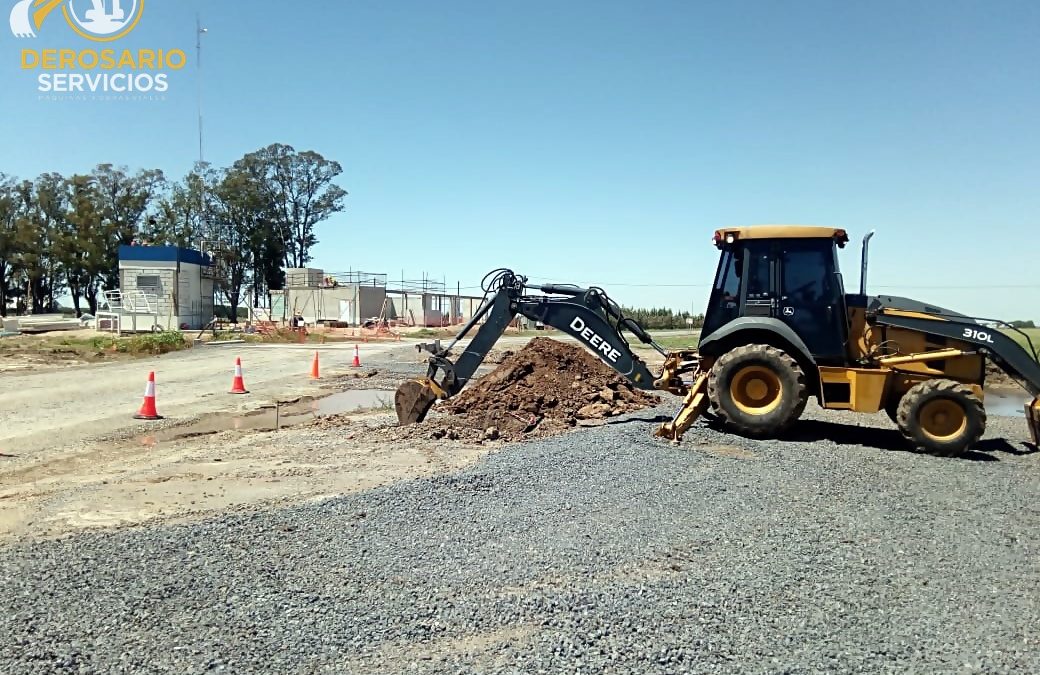 Excavación y Zanjeo en planta AGD – Timbúes, Santa Fe