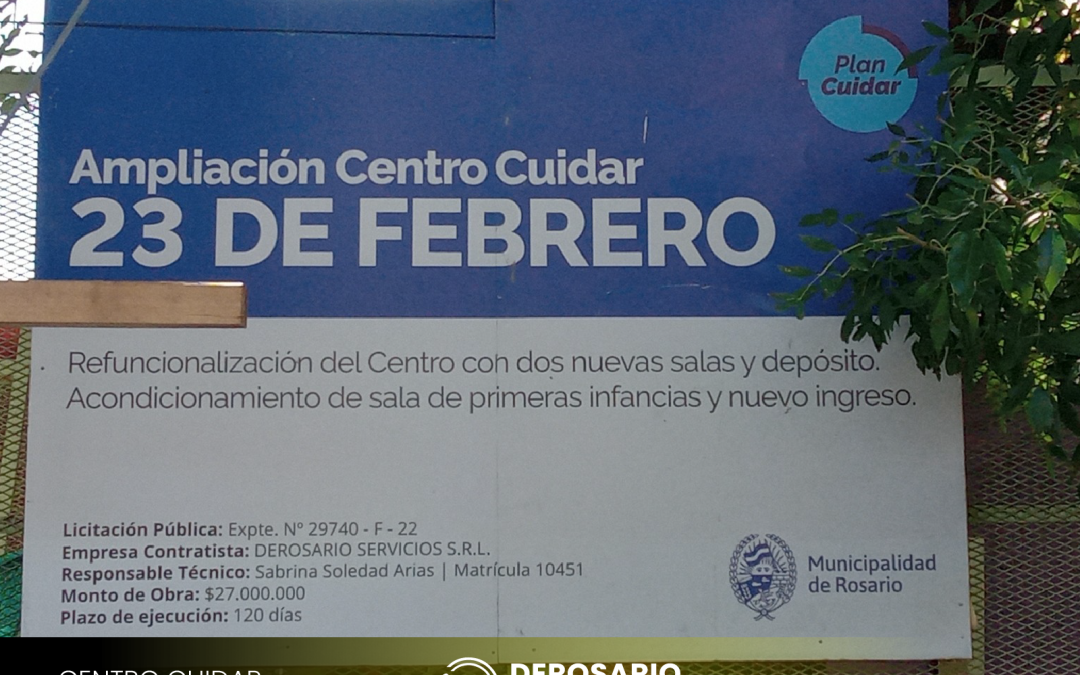 Ampliación Centro Cuidar 23 de Febrero