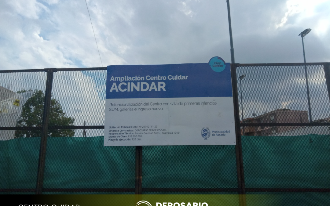 Ampliación Centro Cuidar Acindar