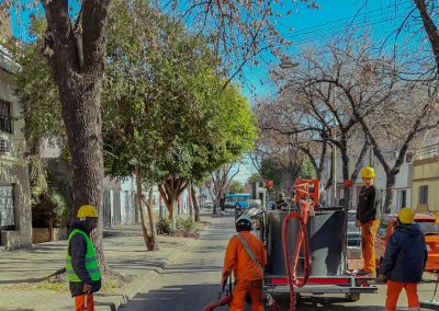 SELLADO DE JUNTAS Y FISURAS EN LA ZONA SUR DE ROSARIO